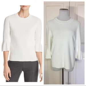 BOSS HUGO BOSS FENELLA BELL SLEEVES top